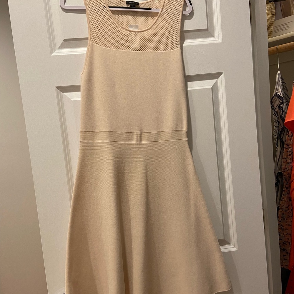 Ann Taylor new dress. Cream. Size Medium. New